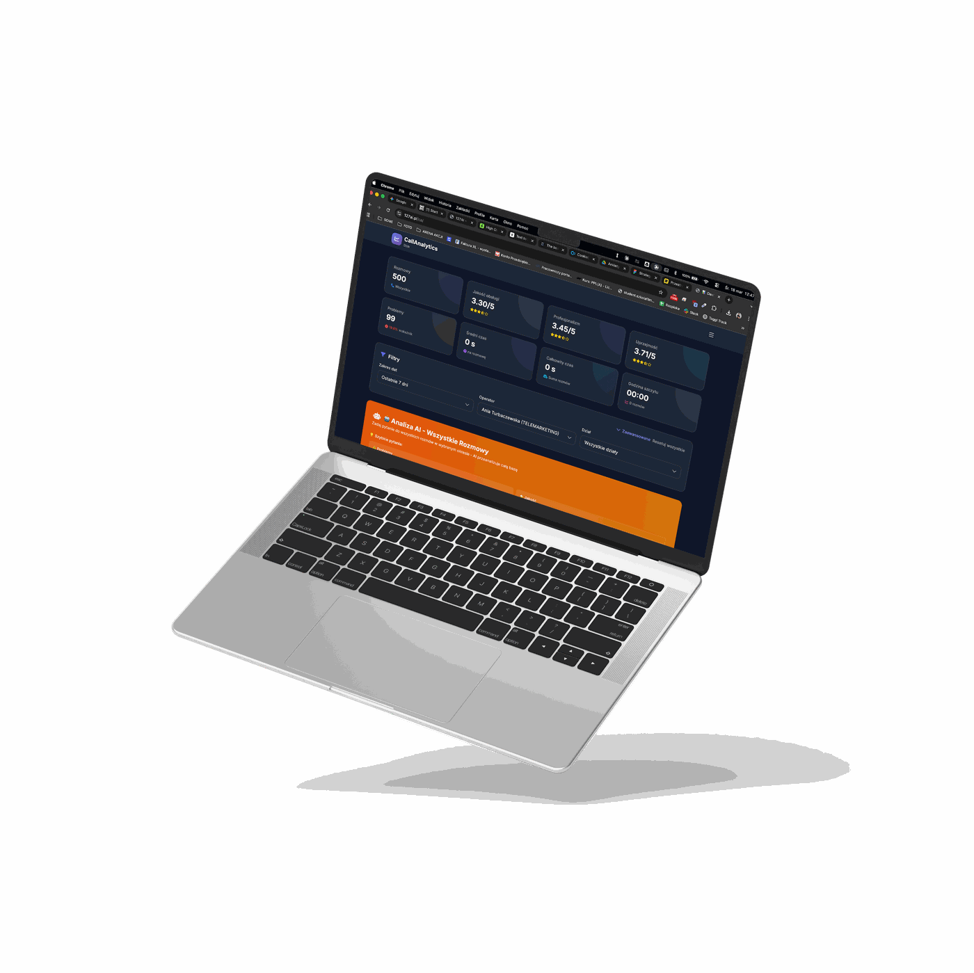 127AI dashboard